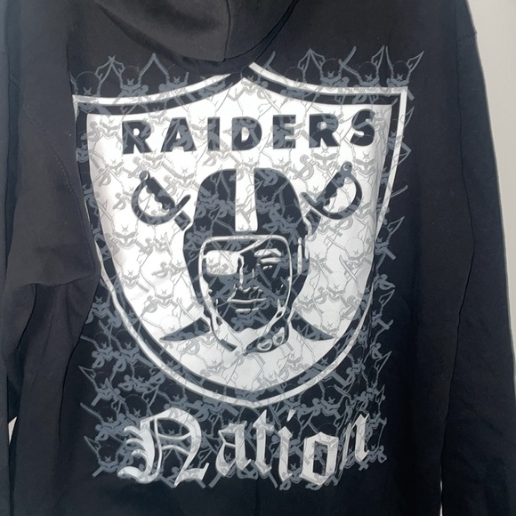New Wot Las Vegas Raiders Pullover Sweater Size Large Men’s. - Picture 7 of 11